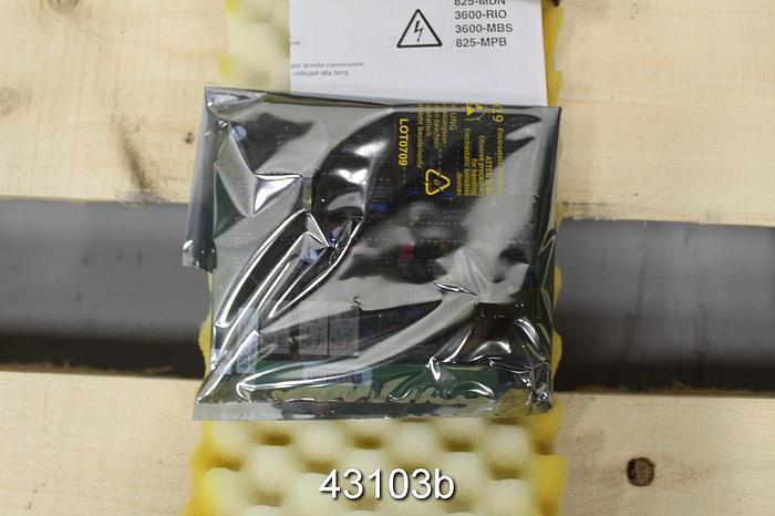 Unused Allen Bradley 825-MST Circuit Card #43103