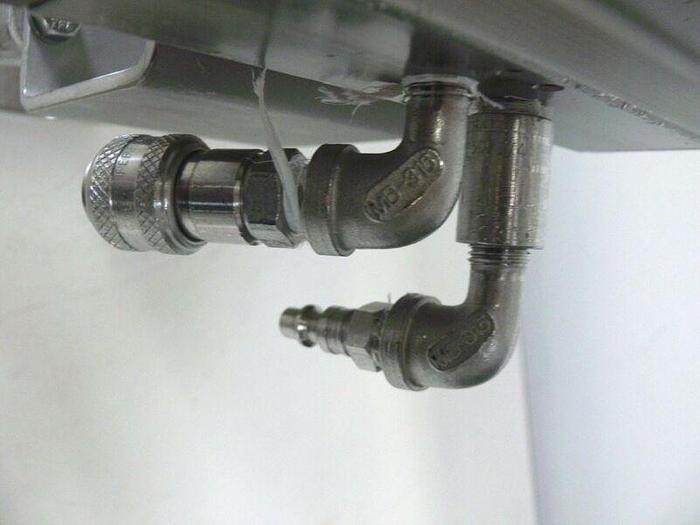 Used ABZ 80DA Pneumatic Actuator Valve 150 PSI Max