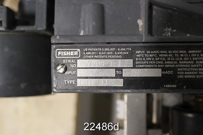 Used Fisher 1" Ball Valve #22486