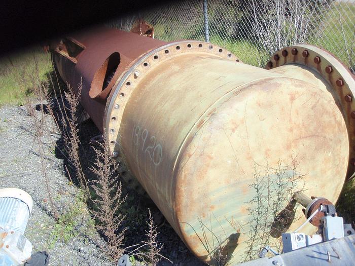 Used Heat Exchanger, Shell & Tube, 3800 SF, S/st, #Z419500