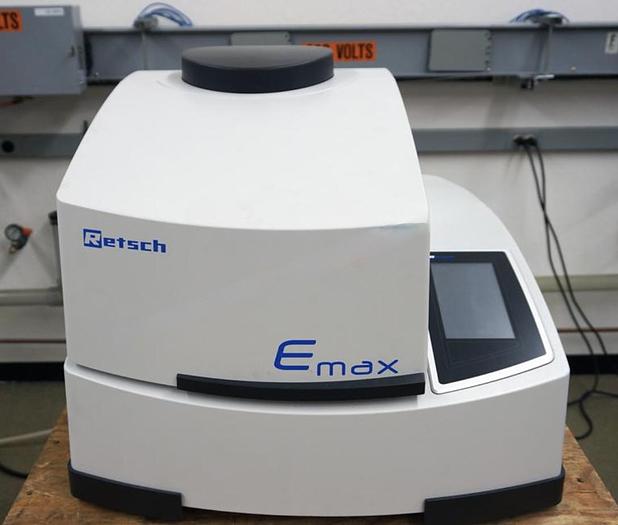 Used 2014 Retsch Emax high energy ball mill, "as new" condition