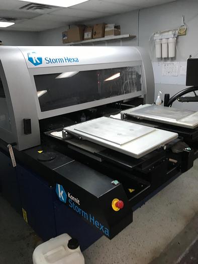 Used 2019 Kornit Storm Hexa