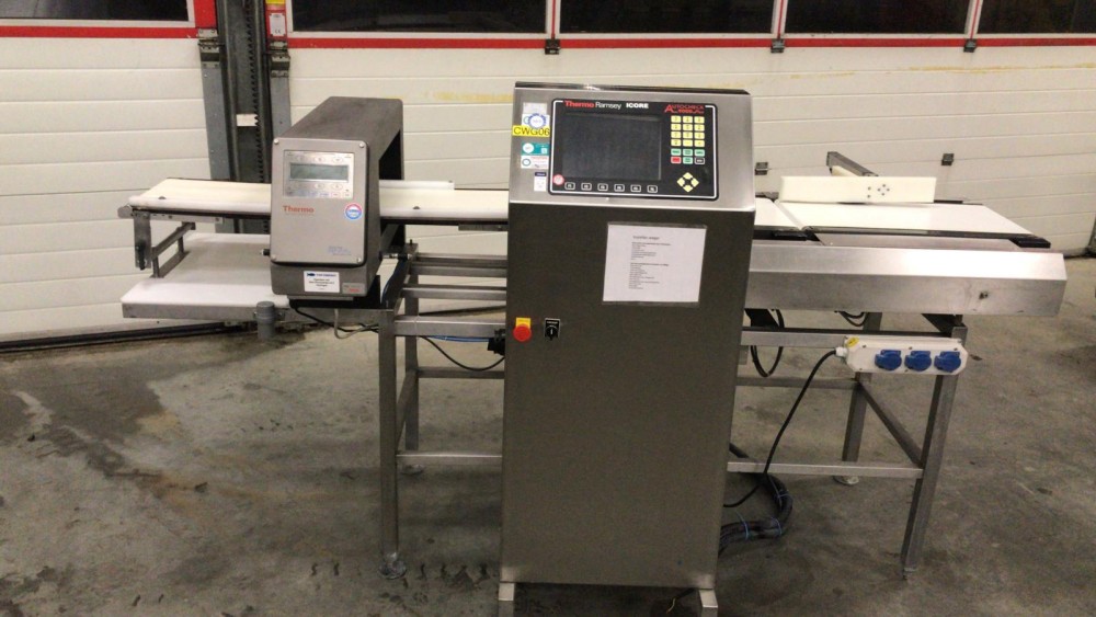 Used Thermo Ramsey metal and checkweigher