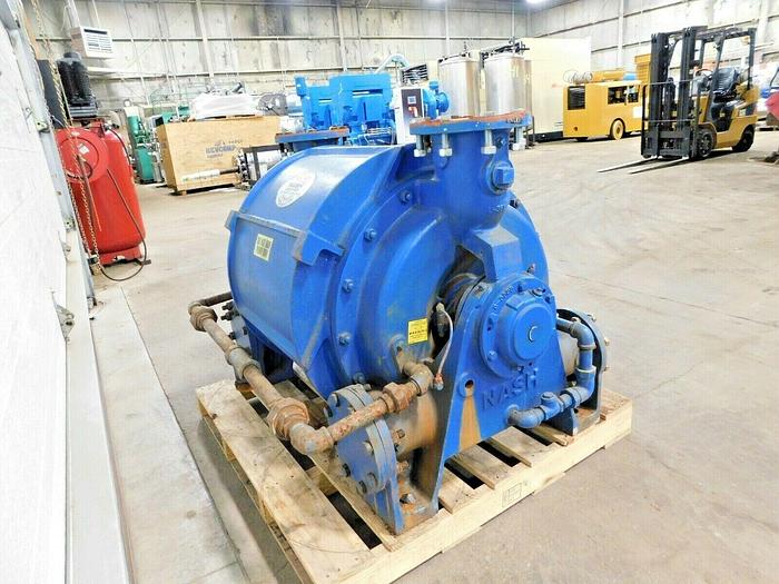 Used NASH CL2005 / CL2002 VACUUM PUMP REBUILT IN 2017 LIGHTLY USED