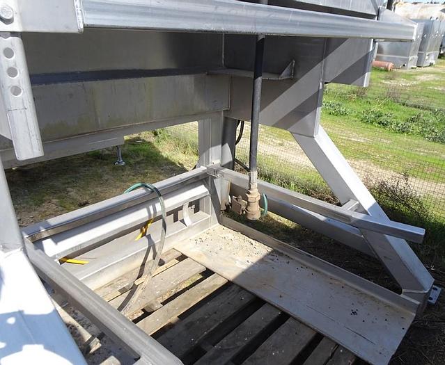 Used Dumper, Bin, Tote, A-One, S/st, Mdl CBD-48, Pneumatic, #S742853