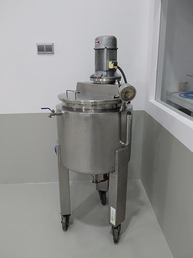 Usado Reactor 150 Litros de inoxidable