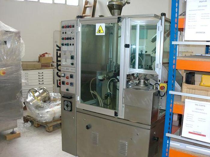 Usado Llenadora/cerradora de tubos TONAZZI Mod COLIBRI 501