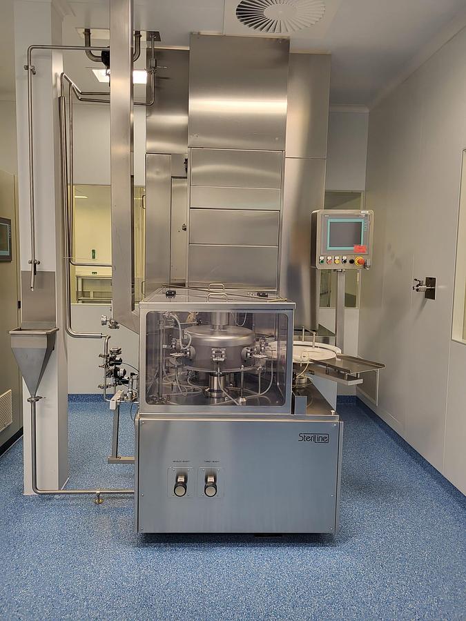 Usado it Linea Steriline Washer . Tunnel Steriline VSH02 . Filler Groninger KFVG251