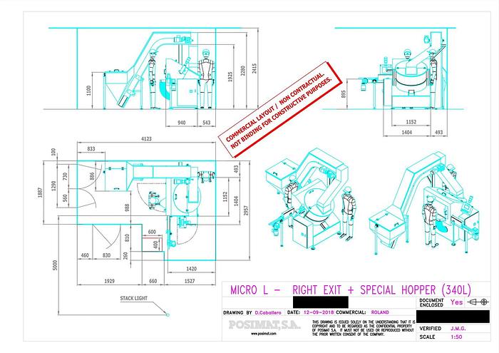 Usado A Posicionador para botellas de plástico Posimat 