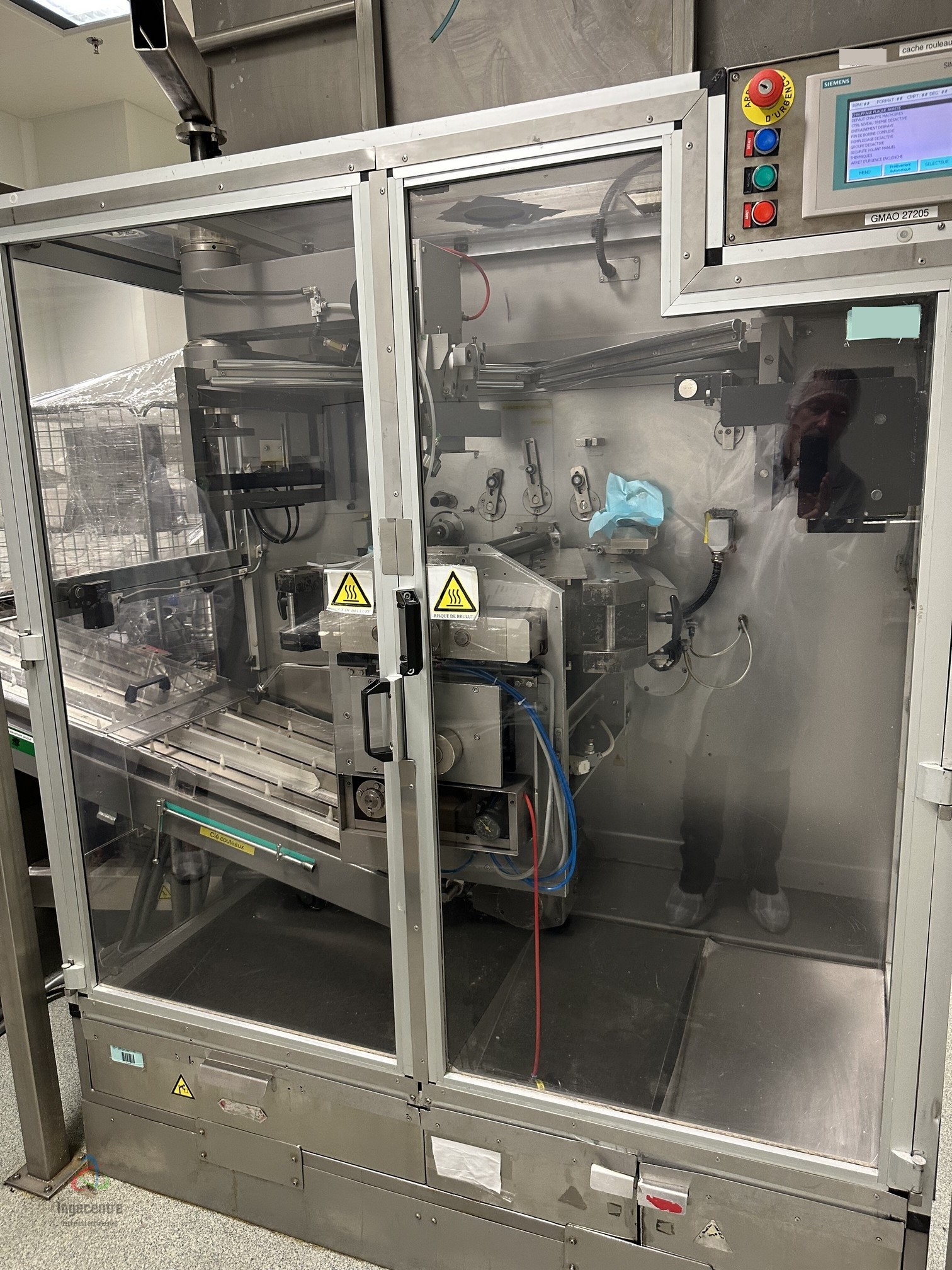 Usado FI Línea de bolsas + Estuchadora Marchesini MS235 