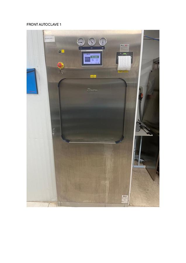 Usado Autoclave de vapor Steelco  modelo VS262649/2L de doble puerta
