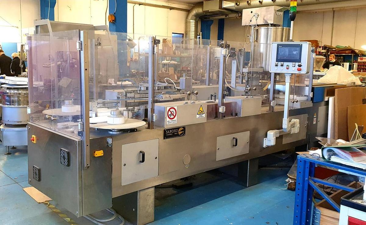 Usado IT envasadora de supositorios de pvc SARONG SAAS 15AP