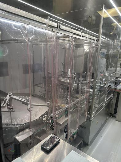 Usado F Línea de llenado de frascos inyectable