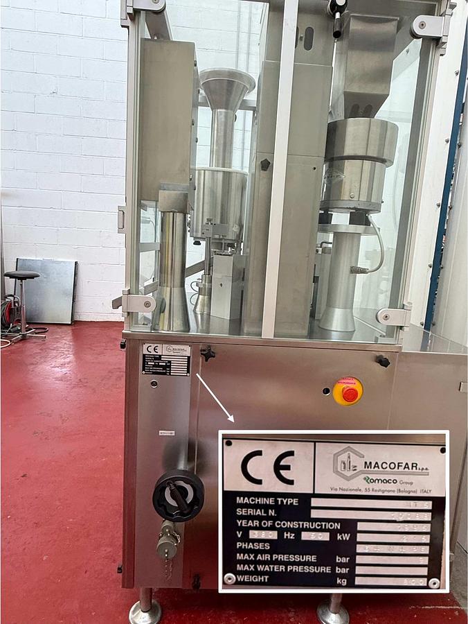 Usado FO llenadora cerradora de tubos de plástico TGM