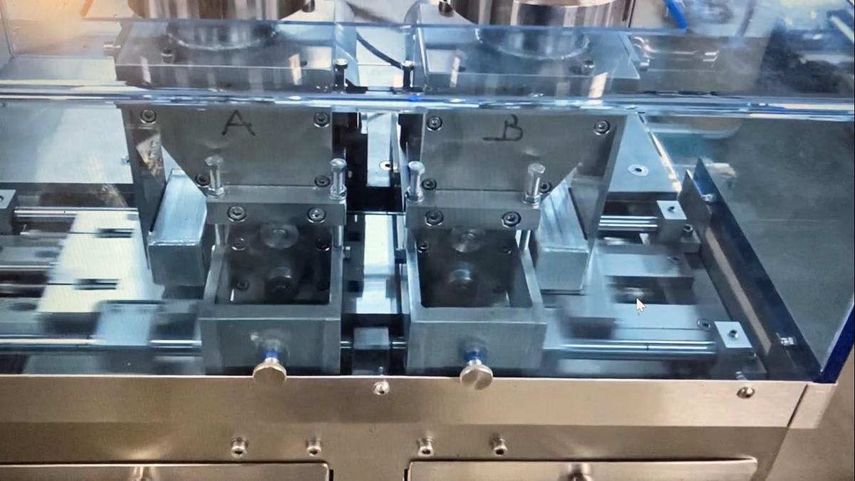 AH Envasadora contadora de microtabletas en sticks Siebler + Goering GmbH & CoKG