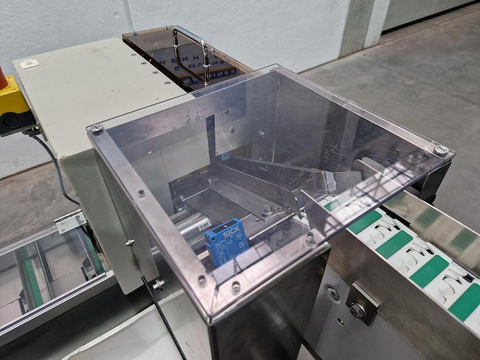 Usado A Linea llenadora, cerradora y empacadora de tubos 