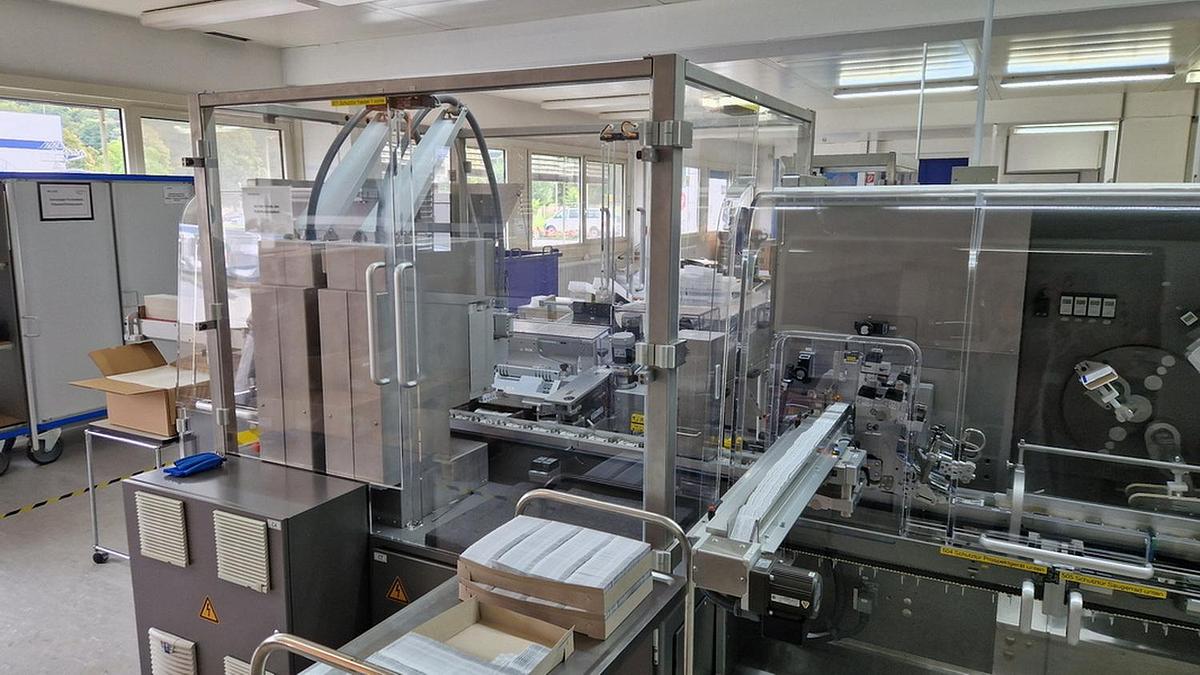 Usado A Estuchadora MEDISEAL P 1600