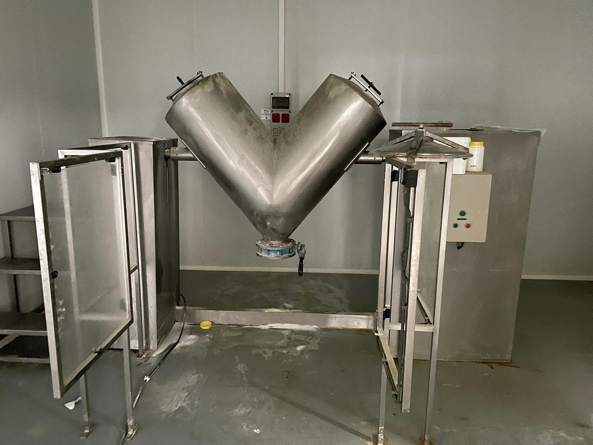 Usado  Mezclador V 200 litros 