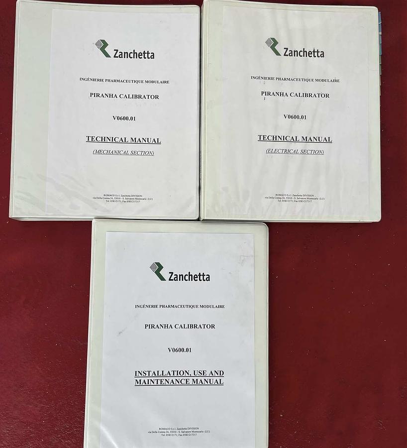 Usado  F O Molino de tamiz Zanchetta Mod Piraña 