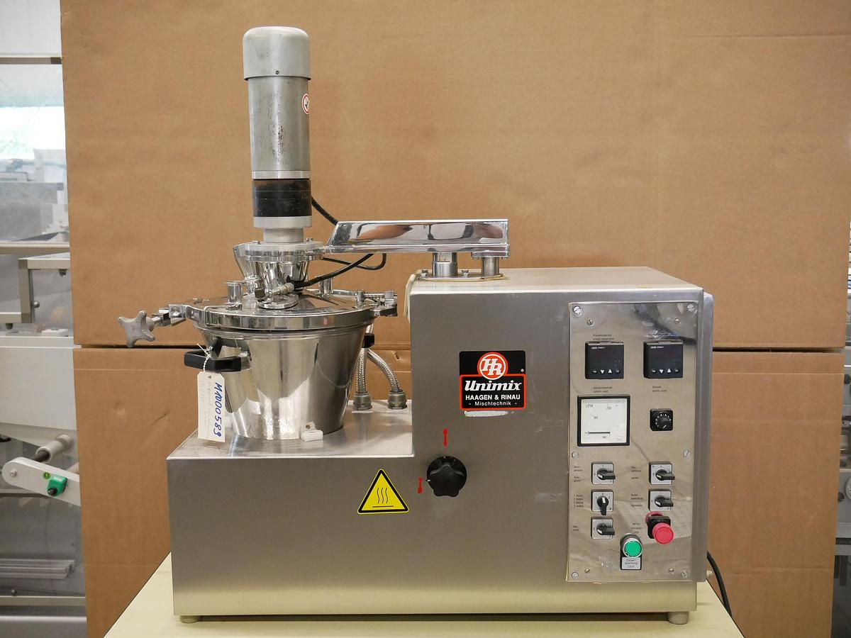 Usado A H EKATO UNIMIX LM 4,5 Mezclador Homogeneizador de laboratorio 