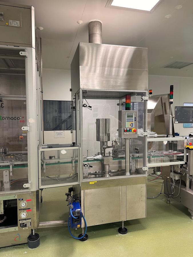 Usado FI Línea de llenado de polvo