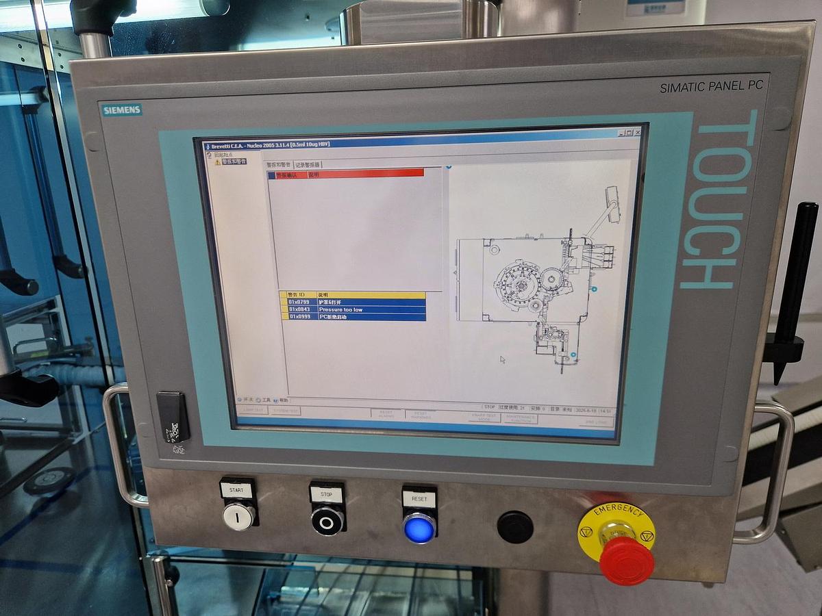 Usado A Máquina de inspección jeringas prefabricadas Brevetti K 15-C 200