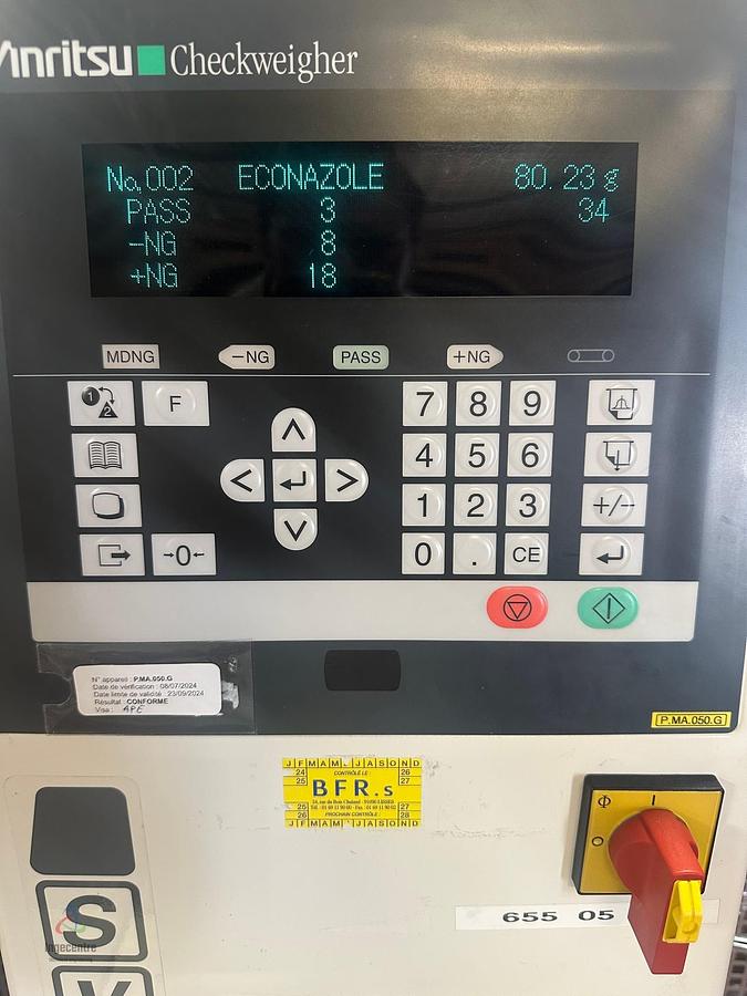 Usado F I Controladora de peso Anritsu