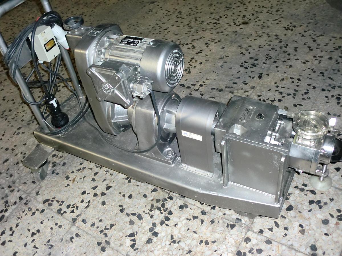 Usado Bomba INOXPA motor trifasico KW-1,5 