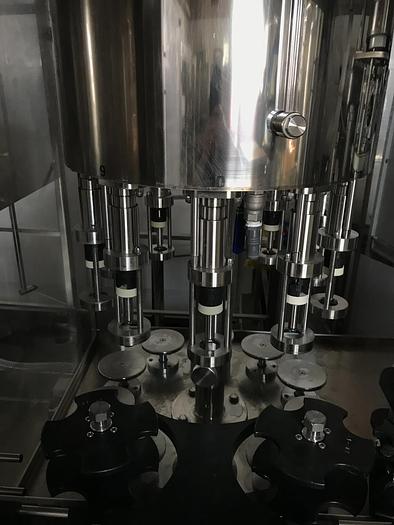 Usado B Linea completa de llenado de Botellas de Vidrio