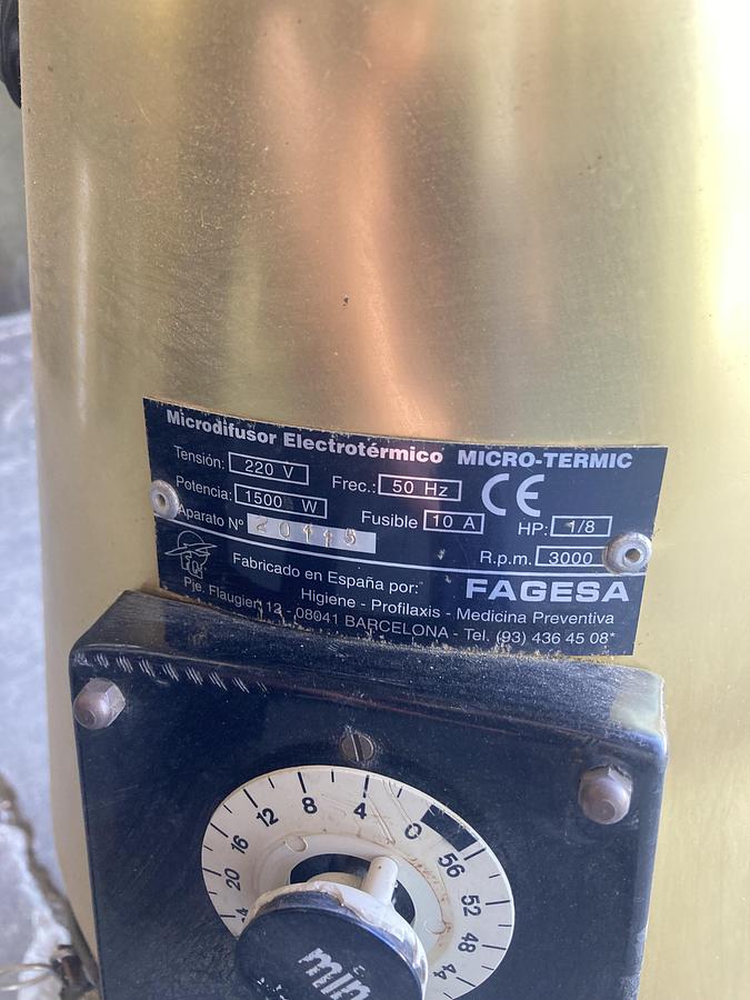 Usado Microdifusor Electrotérmico MICRO-TERMIC