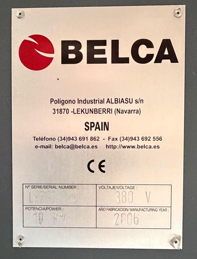 Usado Retractiladora automatica BELCA Modelo BLSB 50  + tunel de rectractilar Belca