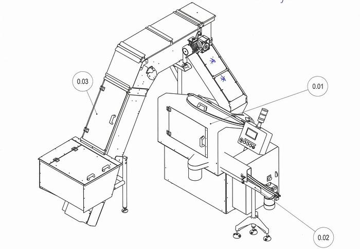 Usado A Posicionador para botellas de plástico Posimat 