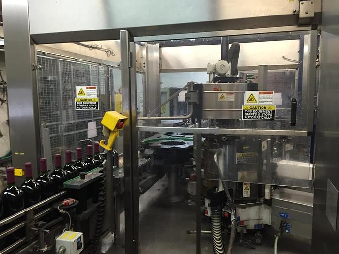 Used Labeler, Krones, Universella, Front&Back, Glue, Wine Bottles #C740300