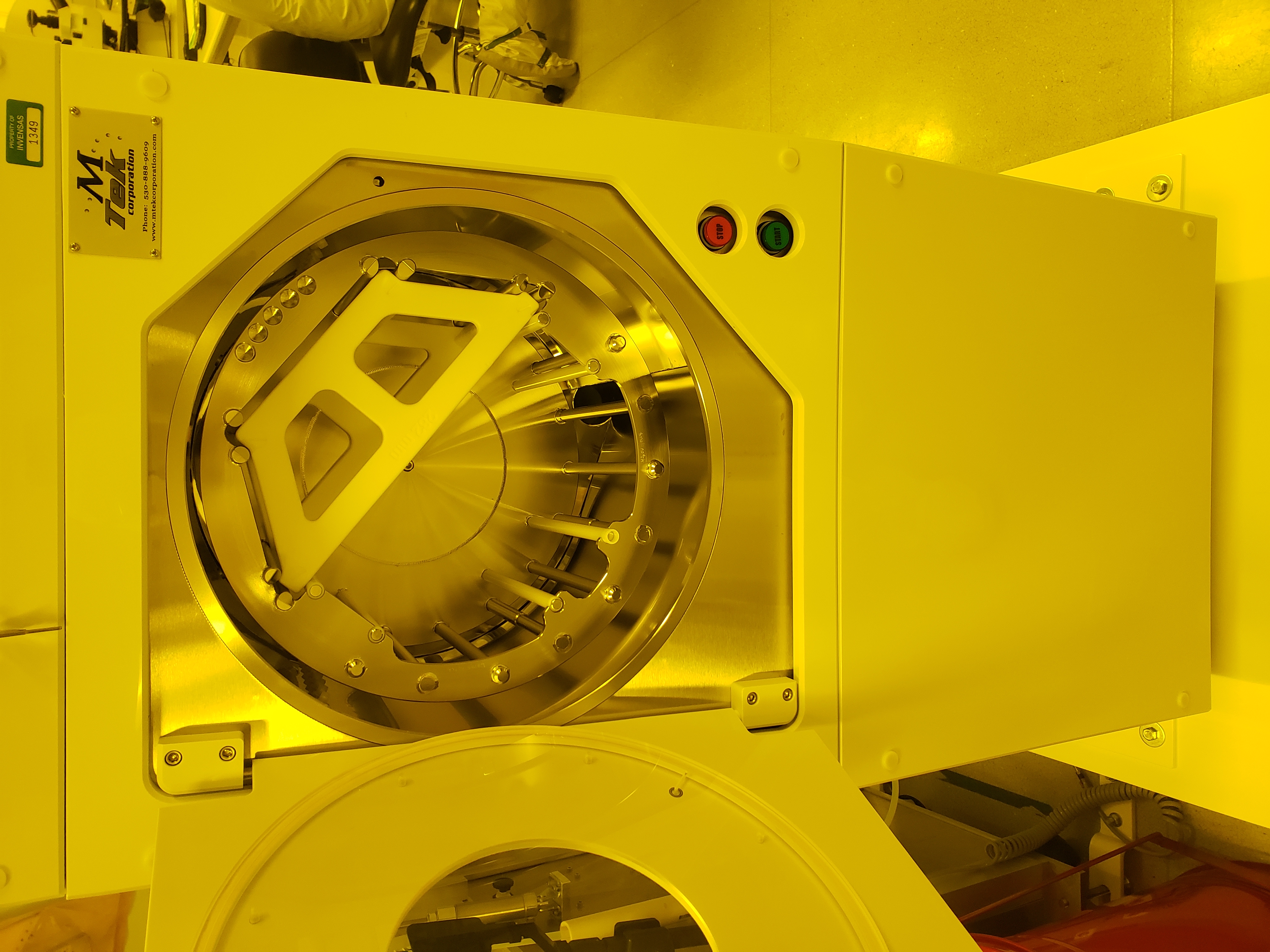 Used Mtek Corp SRD 4300S (single bolt rotor mounting), with digital controller