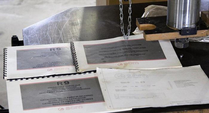 Used *SOLD* Overhead Pin Router - SCM R9