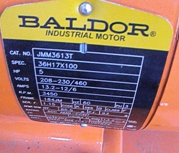 Used Pump, Centrif., 5 HP, Booster, Grecon, 2" In/out #S738236