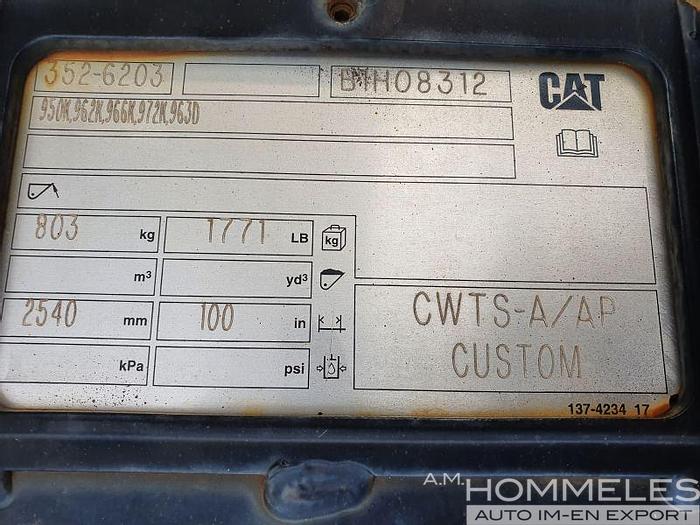 Caterpillar fusion construction forks