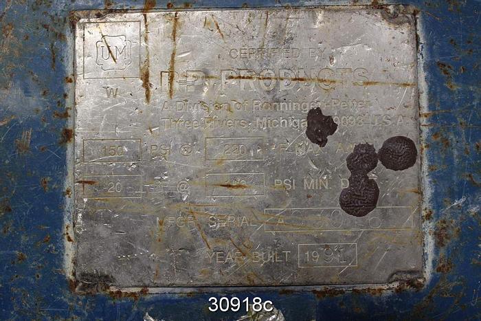 Used Ronningen Petter SE-Series Fabri-Basket Filter #30918