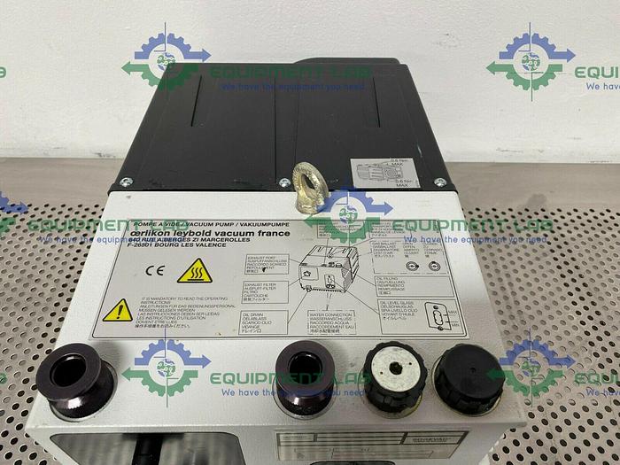 Used Leybold Sogevac SV16D Rotary Vane Vacuum Pump 115/230V