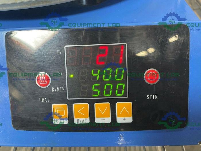 Used ZNCL-TS 5000ml Digital Magnetic Stirrer Electric Heating Mantle Mixer 220V