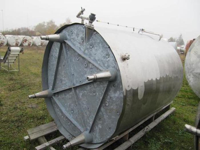 Used 8 m3 rustfri tank.