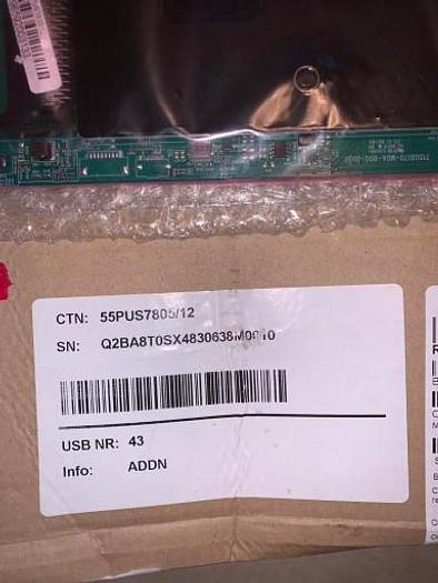 Main board for Samsung 55PUS7805/12 MAIN BOARD