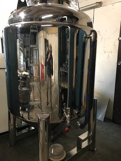 Used Stainless Steel Fermenter Vessel tank
