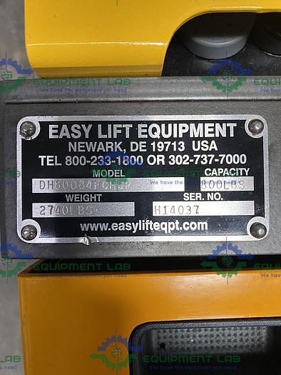 Used 2014 Easy Lift DH80084FCRSP Electric Drum Handling & Lifting Forklift 800LBS Capacity