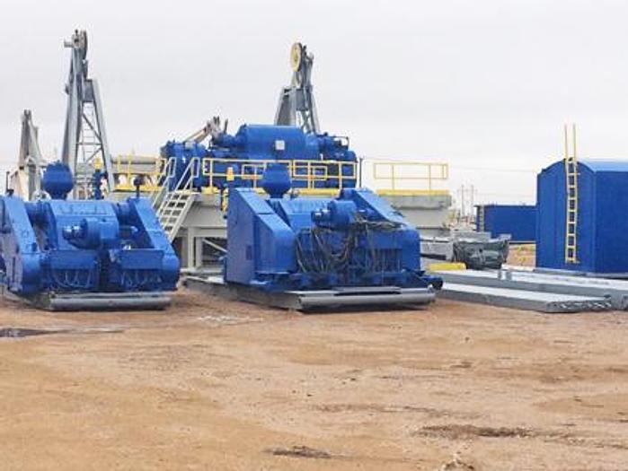 Used National OilWell E-2000 hp single drum rig Oilwell