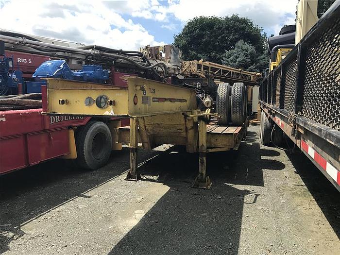 Used 1988 Rogers Lowboy Trailer with Fifth Wheel
