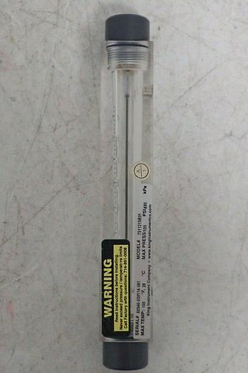 Used King Instrument Company Model 7511215B01 Flow Meter