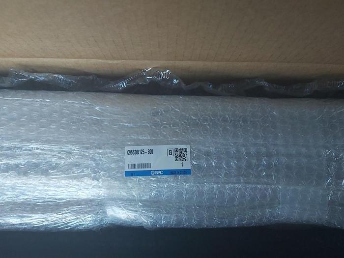 Cilindro pneumatico, C96SDB125-800, D125mm, corsa 800mm, SMC, nuovo -50%