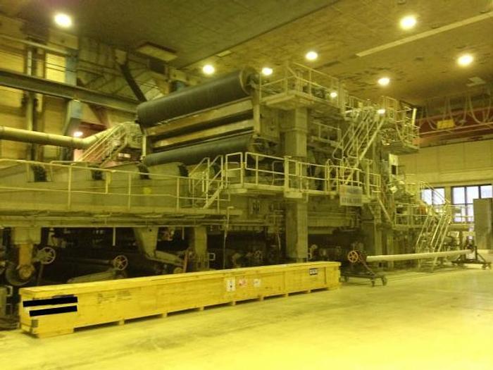 Used 262" (6.65M) TRIM SC/NEWSPRINT PAPER MACHINE SPEEDFORMER 400 TPD 3280 FPM (1000 MPM)