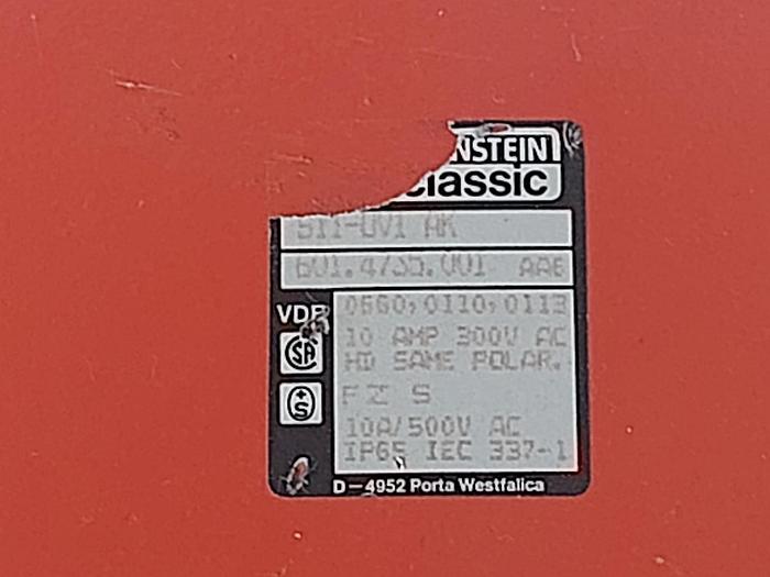 Schwerer Seilzugschalter, SI1-UV1 AK, 601.4735.001, Bernstein,  neuwertig